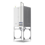 Die DS500E von Cold Jet – eine industrielle Produktionsmaschine zur Herstellung von Trockeneisscheiben in hoher Qualität.