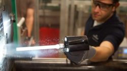 Trockeneisproduktion für Trockeneisstrahlen