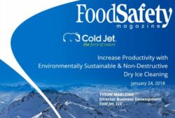 Webinar zur Lebensmittelsicherheit von Cold Jet
